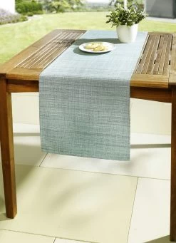 Tischdekoration In Leinenoptik Mit Wasserabweisender PU-Beschichtung -Deko Garten Verkauf tischdekoration in leinenoptik mit wasserabweisender pu beschichtung farbe mint groesse 103
