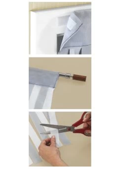 Türvorhang Aus Polyesterbändern -Deko Garten Verkauf tuervorhang aus polyesterbaendern farbe grau weiss 1