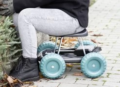 Upp Rollsitz -Deko Garten Verkauf upp rollsitz farbe grau 3