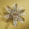 Wanddekoration Blüte Aus Metall