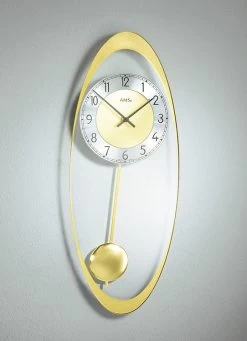 Wanduhr Aus Hochwertigem Mineralglas -Deko Garten Verkauf wanduhr aus hochwertigem mineralglas farbe gold