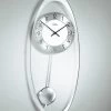Wanduhr Aus Hochwertigem Mineralglas -Deko Garten Verkauf wanduhr aus hochwertigem mineralglas farbe silber