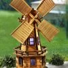 Windmühle Aus Imprägniertem Erlenholz -Deko Garten Verkauf windmuehle aus impraegniertem erlenholz farbe braun.jpg.pagespeed.ce .m9Kk1aWrLK