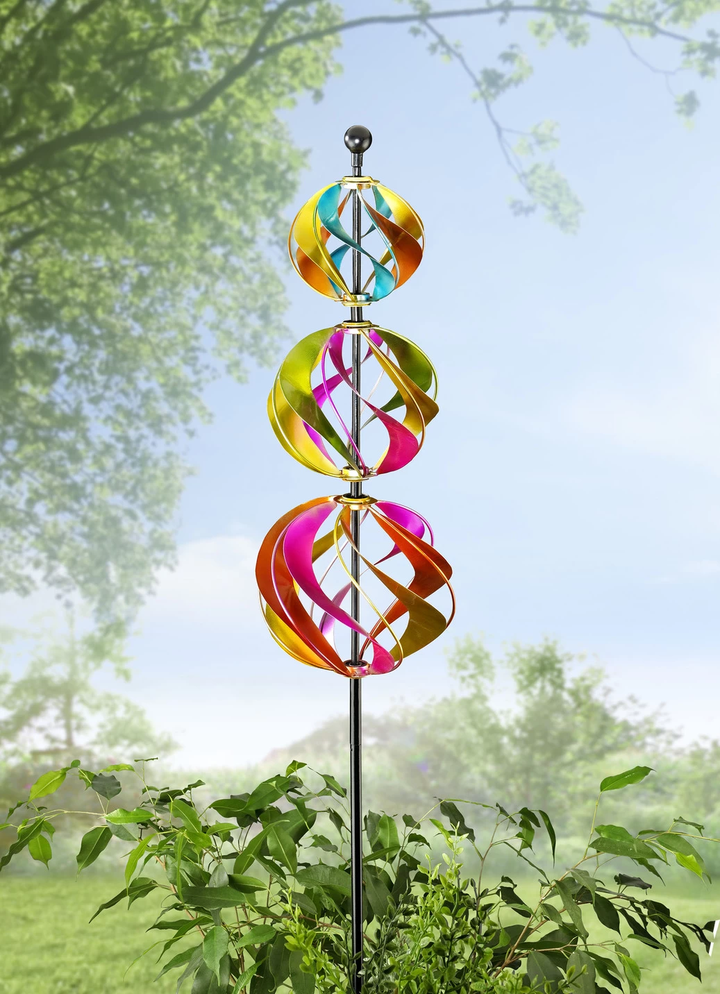 Windspiel Trio Aus Metall 3 Windspiel Trio Aus Metall