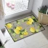Wohnmatte Mit Zitronen-Motiv -Deko Garten Verkauf wohnmatte mit zitronen motiv farbe bunt