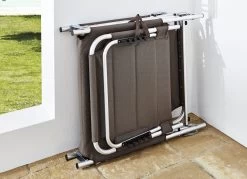 XXL-Gartenliege Mit 4-fach Verstellbarem Kopfteil -Deko Garten Verkauf xxl gartenliege mit 4 fach verstellbarem kopfteil farbe taupe 2